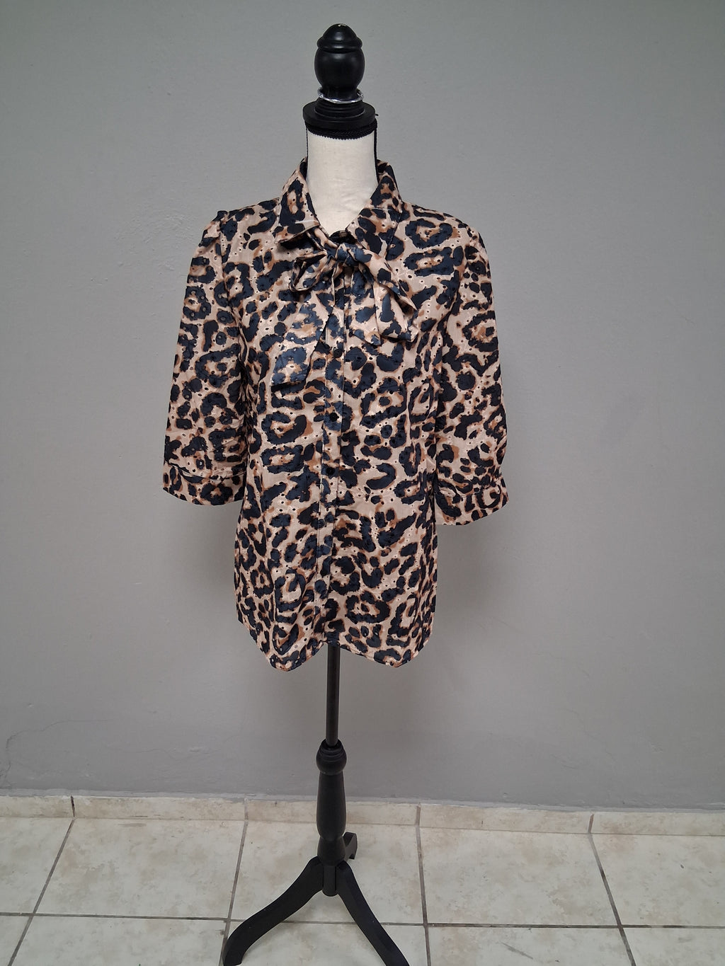 Blusa leopardo