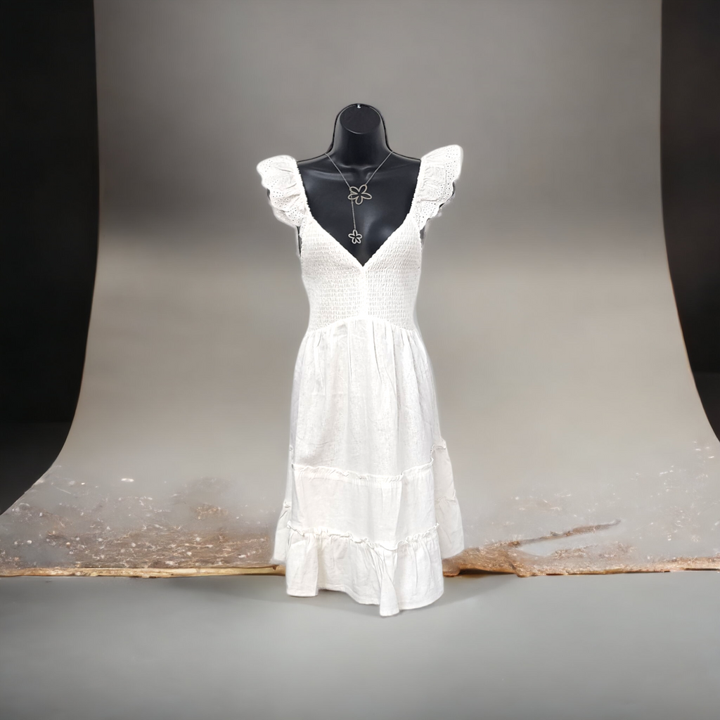 Traje corto con Manguillo en volante