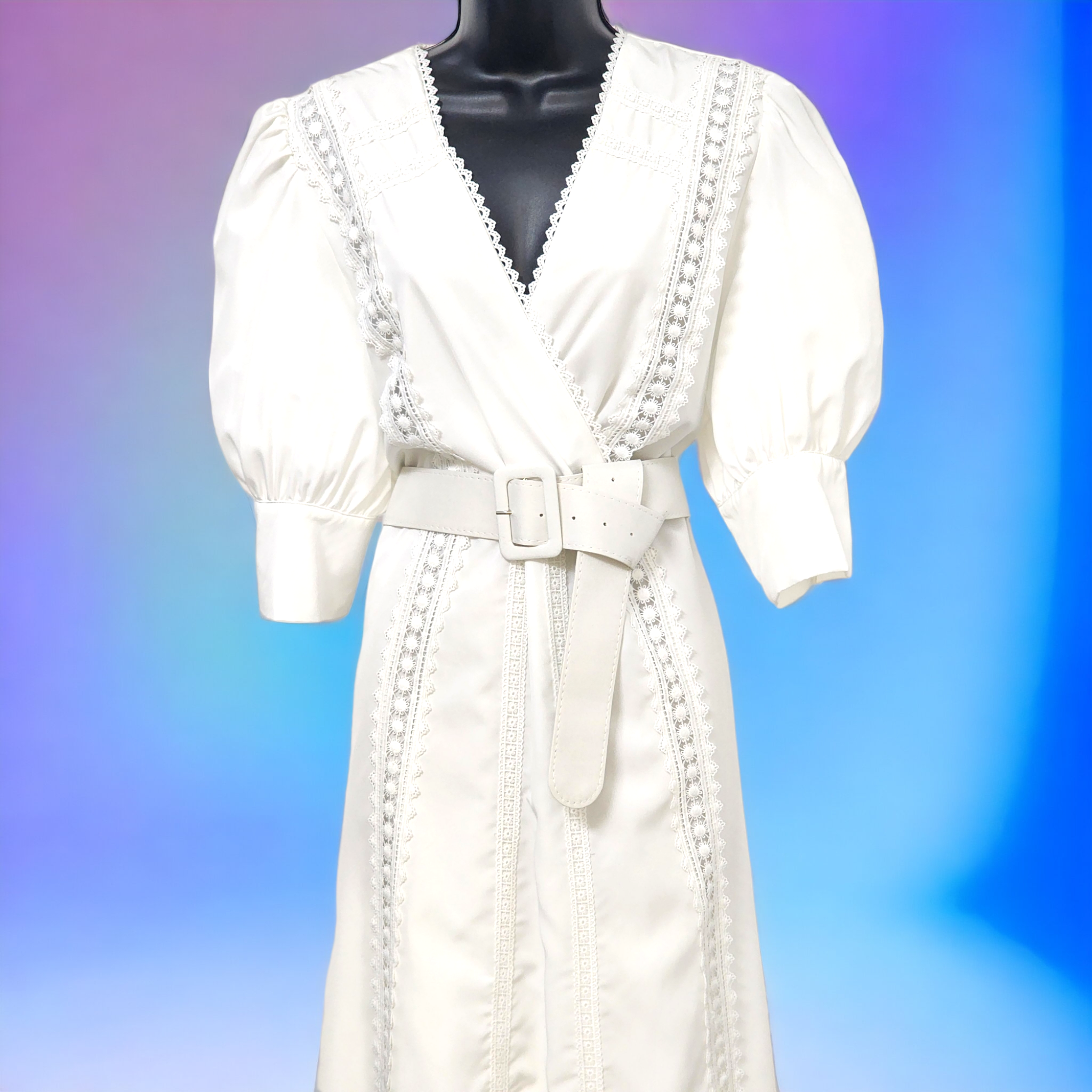 Traje largo con Correa